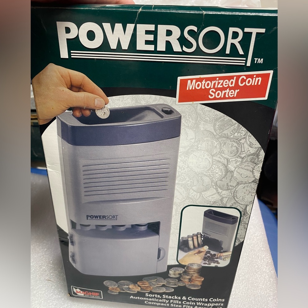 PowerSort Motorized Coin Sorter - Picture 2 of 2